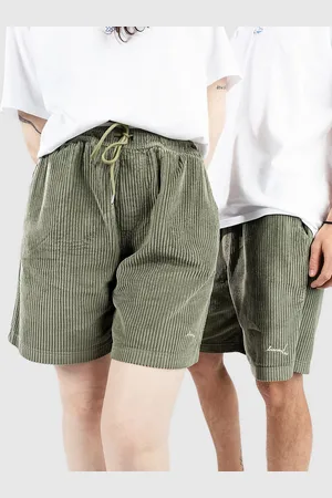 Ementa SB Magoado Cord Pantalones Cortos verde