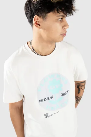 Stan Ray Flowers Camiseta blanco