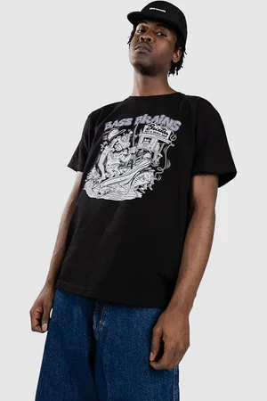Brixton Bass Brains Monster Camiseta negro
