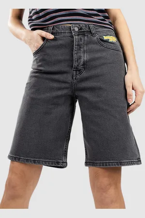 Homeboy X-Tra Baggy Denim Pantalones Cortos gris