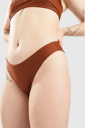 Rhythm Classic Crop Bikini Top rojo