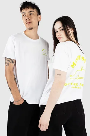 PARTY PANTS Mob Says Camiseta blanco