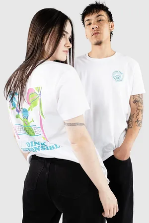 PARTY PANTS Heavy Dinkers Camiseta blanco