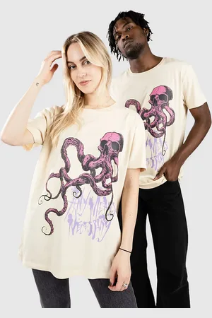 Any Means Necessary Skulltapus Camiseta