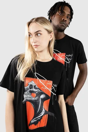 Any Means Necessary Slipping Away Camiseta negro