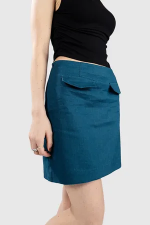 24colours 70716 Falda azul