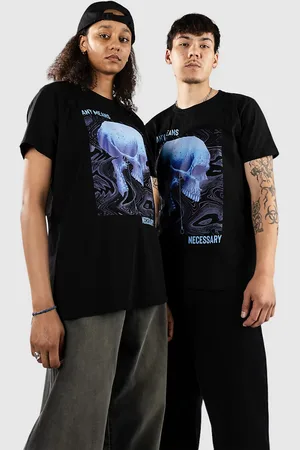 Any Means Necessary Looming Death Camiseta negro