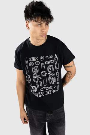Monet Pocket Utensils Camiseta negro