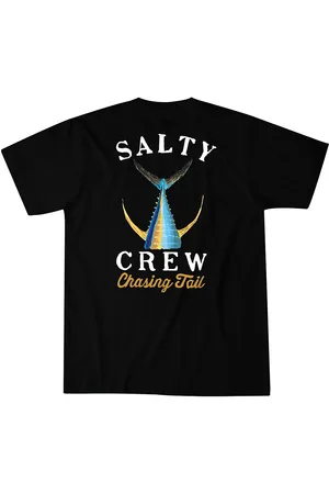 Salty Crew Tailed Camiseta negro