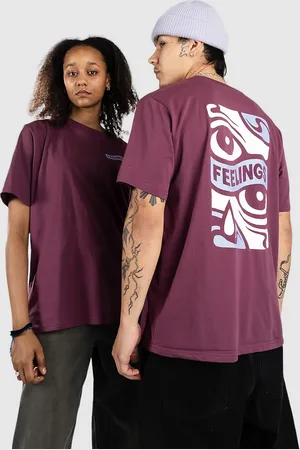 And Feelings Eyes Camiseta rojo
