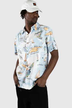 Salty Crew Salty Island Woven Camisa estampado
