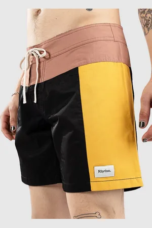 Rhythm Heritage Block Bañador negro