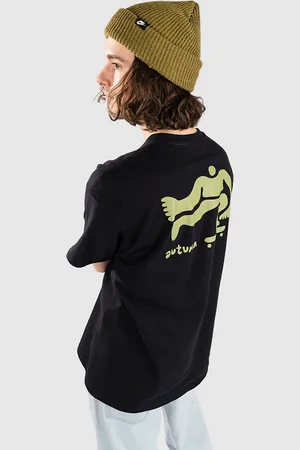 Autumn Headwear Roll Camiseta negro