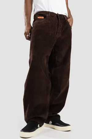 Empyre Loose Fit Sk8 Pantalones con cordón marrón