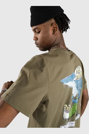 Blue Tomato Fish Not Feelings Camiseta verde