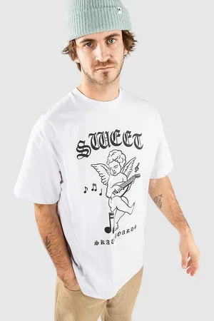 SWEET SKTBS Loose Cherub Camiseta blanco