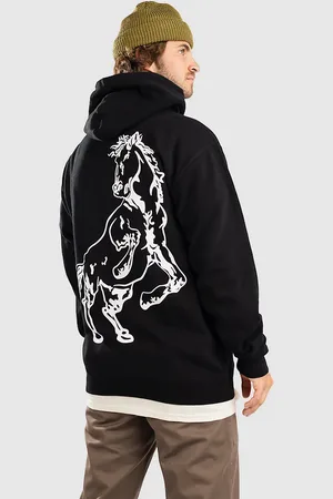 Donut Buff Horse Sudadera con Capucha negro