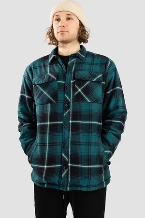 Dravus Sherpa Flannel Camisa azul