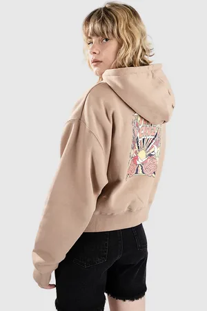 Santa Cruz Foxy Sun Sudadera con Capucha gris