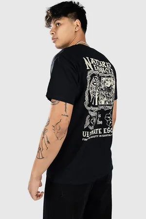 Dravus Natures Embrace Bt Camiseta negro
