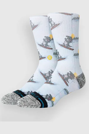 Stance Later Gator Crew Socks azul