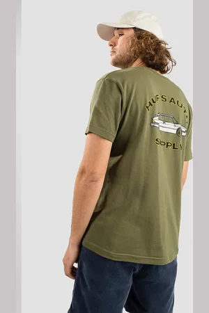 Huf Chop Shop Pocket Camiseta verde