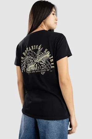 Dravus Tropics + Optics Camiseta negro