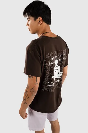 Dravus Peace Within Camiseta marrón
