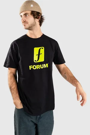 Forum Lockup Camiseta negro