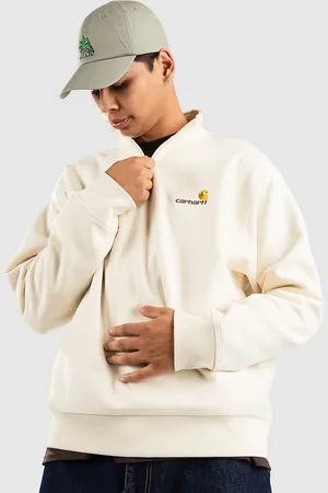 Carhartt Half Zip American Script Sudadera con Cremallera