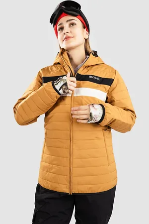 Coal Barbeau Insulator Jacket naranja