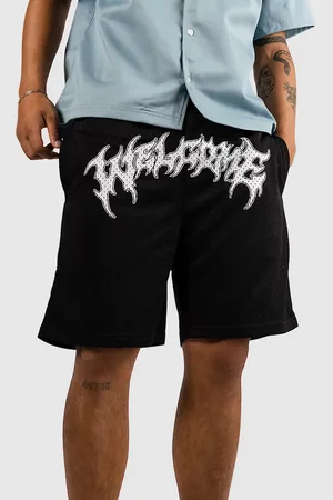 Welcome Barb Mesh Pantalones Cortos negro