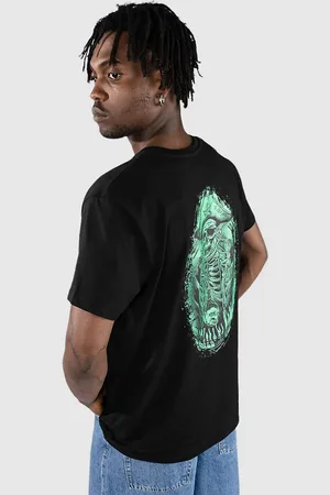 Blue Tomato Pirate Glow Camiseta negro