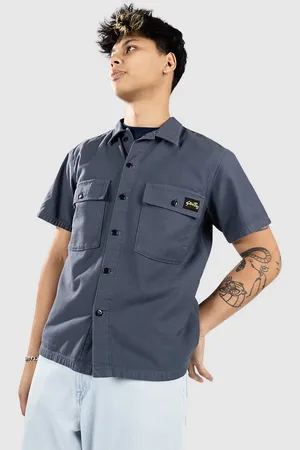 Stan Ray Cpo Short Camisa azul