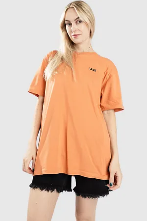 Vans Left Chest Logo Camiseta naranja