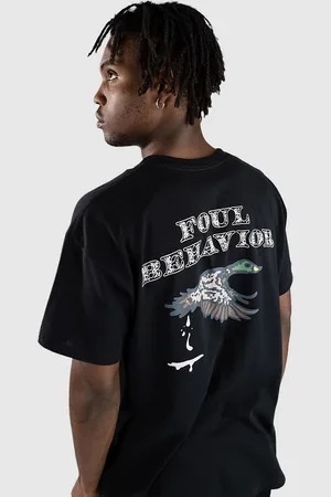 Dravus Foul Behavior Camiseta negro