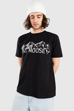 Fat Moose Walker Camiseta negro