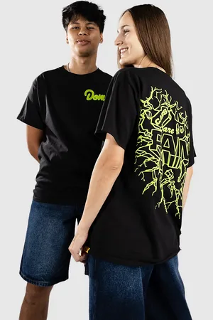 Donut Cap Cracked Camiseta negro
