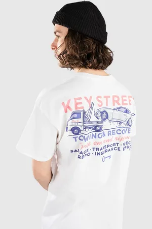 Key Street Tow Truck Camiseta blanco