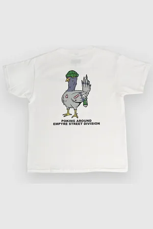 Empyre Poking Around Kids Camiseta blanco