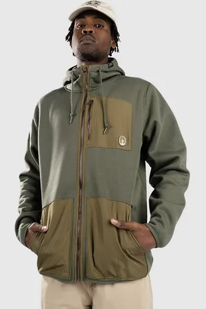 Coal Hidden Pond 24 Sudadera con Cremallera verde