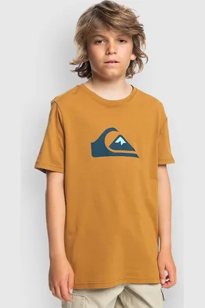 Quiksilver Comp Logo Kids Camiseta naranja