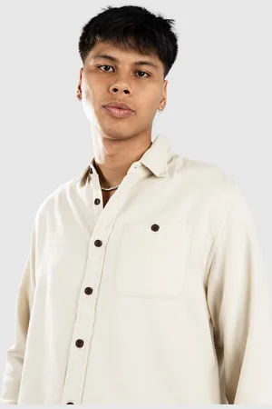 Katin Twiller Flannel Camisa blanco