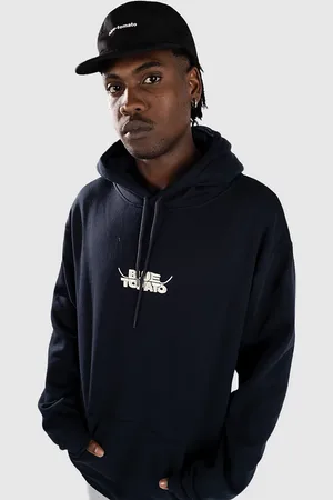 Blue Tomato Centered Mini Logo Sudadera con Capucha azul
