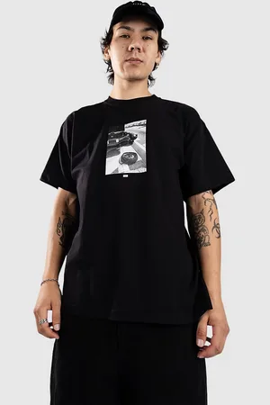 Huf Mason Camiseta negro