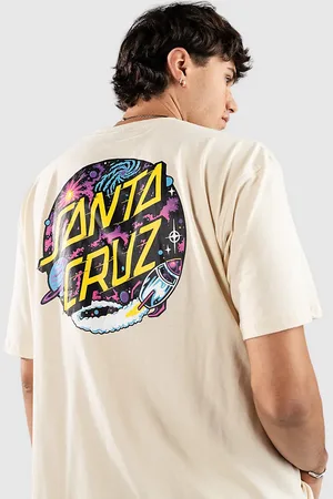 Santa Cruz Space Dot Camiseta gris