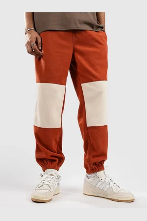 Santa Cruz Opus Dot Label Polar Pantalones de Chándal rojo