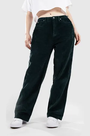 Santa Cruz Strip Cord Baggy Pantalones verde