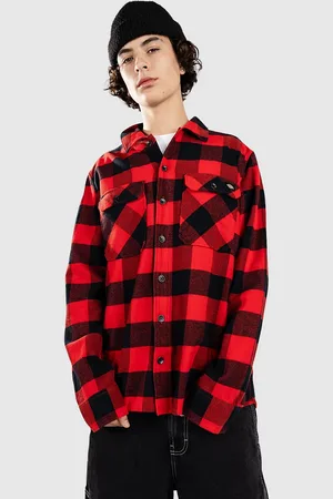 Dickies Sacramento Camisa rojo