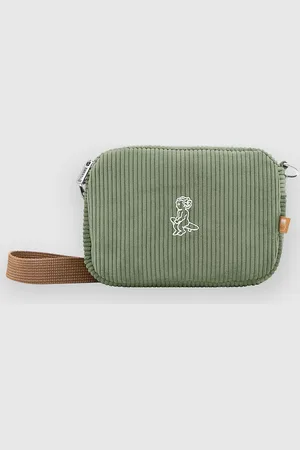 Ementa SB Fluffy Ikon Cord Bolso de Bandolera verde